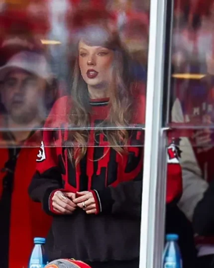 Taylor Swift Chiefs Spellout Sweatshirt