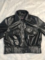 Mean Girls Regina George Black Crop Leather Jacket