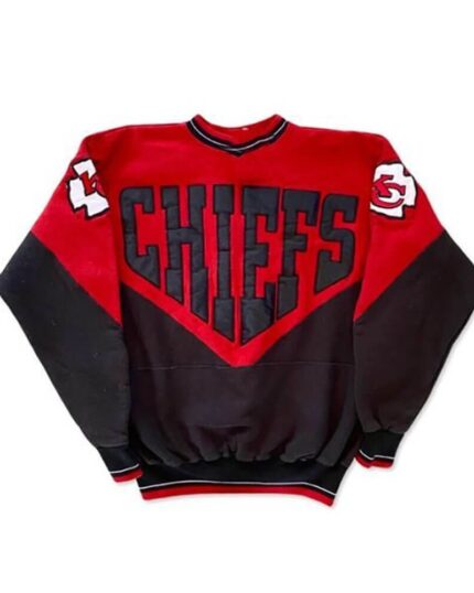 Taylor Swift Chiefs Spellout Sweatshirt