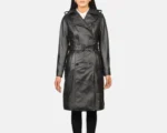 Madison Leather Double Breasted Coat