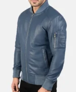 Remington Ma-1 Leather Bomber Jacket