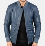 Remington Ma-1 Leather Bomber Jacket