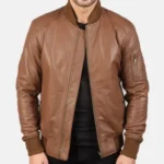 Remington Ma-1 Leather Bomber Jacket