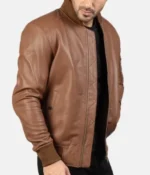 Remington Ma-1 Leather Bomber Jacket