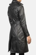 Madison Leather Double Breasted Coat