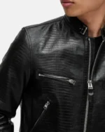 Nvidia CEO Jensen Huang Black Leather Jacket