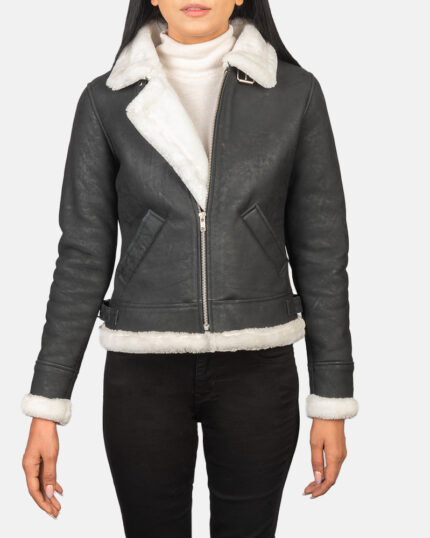 Women Shearling Midnight Aviator