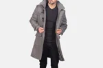 Classic Charcoal Duffle Coat