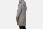 Classic Charcoal Duffle Coat
