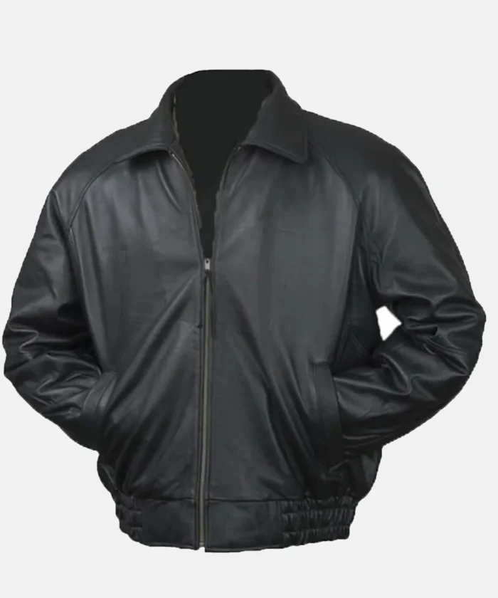 Lamb Leather Bomber Jacket