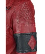Harley Quinn Suicide Squad 2 Red Leather Jacket