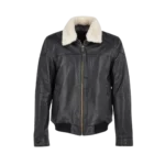 Alpine Aviator Leather Jacket