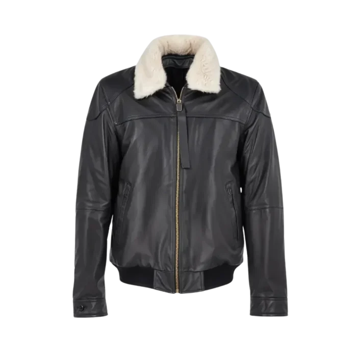Alpine Aviator Leather Jacket