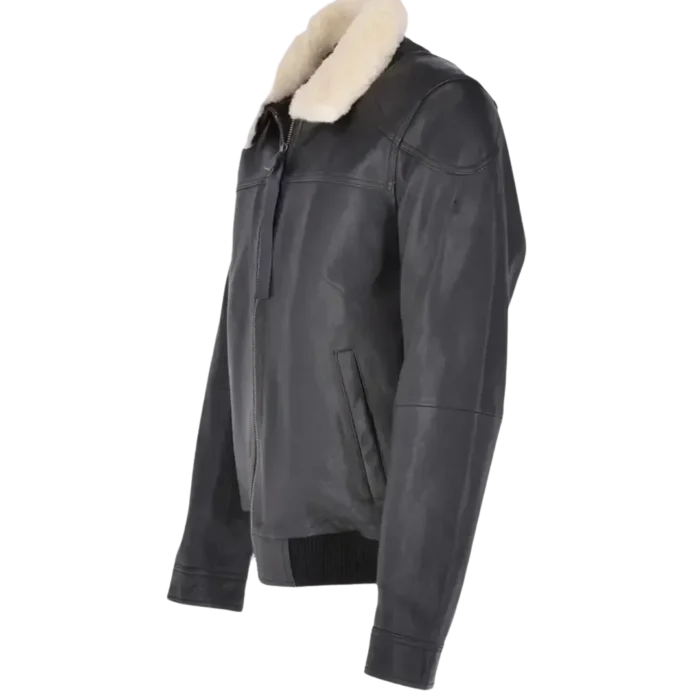 Alpine Aviator Leather Jacket
