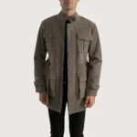 Sentinel Belted Suede Coat