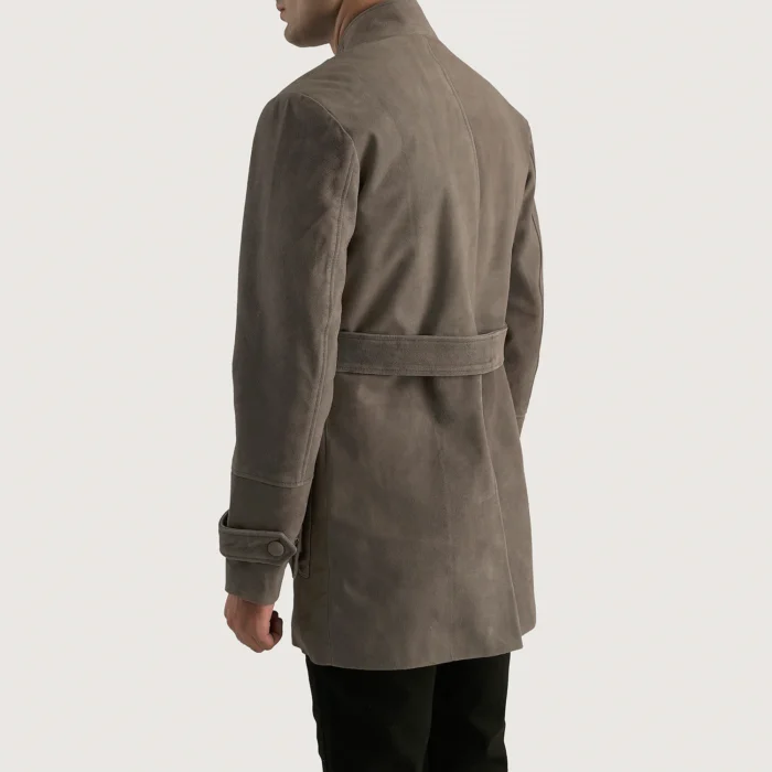 Sentinel Belted Suede Coat