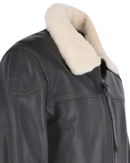 Alpine Aviator Leather Jacket