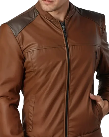 Chestnut Classic Bomber Jacket