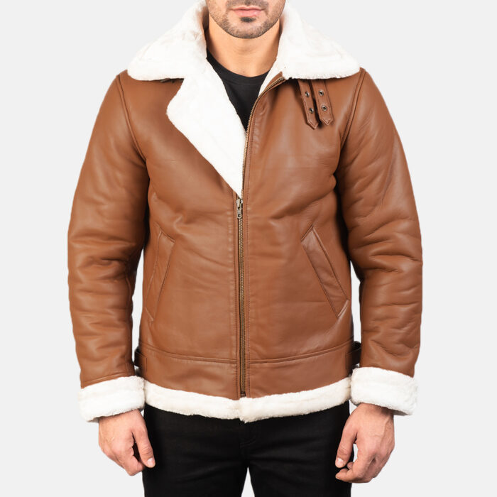 Classic B-3 Shearling Bomber Jacket