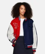 Tommy x Mercedes F1 Letterman Jacket