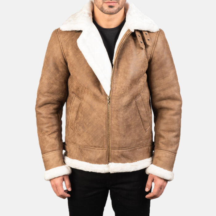 Classic B-3 Shearling Bomber Jacket