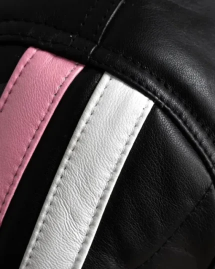 Diddi Moda Bow Leather Jacket