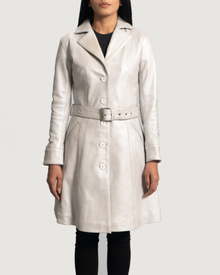 Silver Pearl Luxe Overcoat