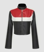 Bold Racer Cropped Jacket