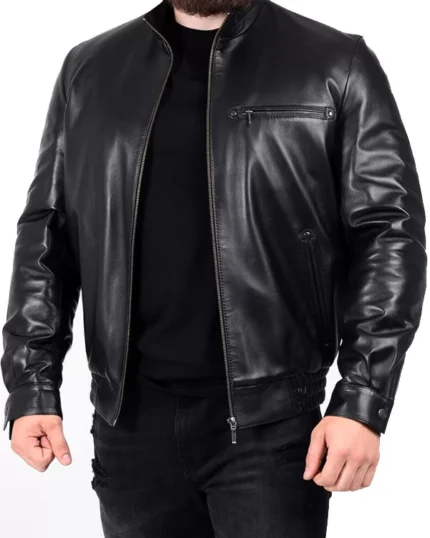 Versa Classic Leather Jacket
