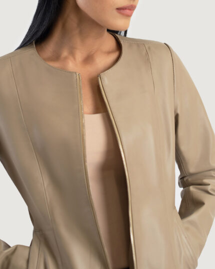 Women Timeless Collarless Jacket