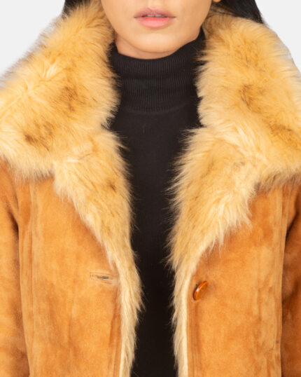 Golden Ember Winter Coat