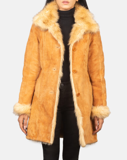 Golden Ember Winter Coat