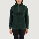 Women Timeless Suede Hoodie