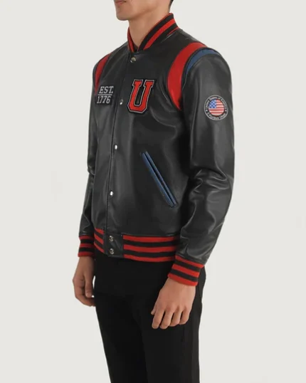 Liberté USA Varsity Leather Jacket
