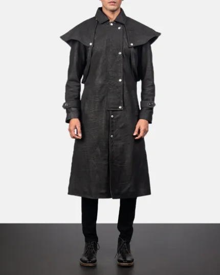 Vanguard Leather Duster Coat