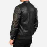 Black Viper Textured Leather Jacket