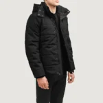 Black Frost Puffer Jacket