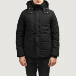 Black Frost Puffer Jacket