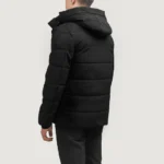 Black Frost Puffer Jacket