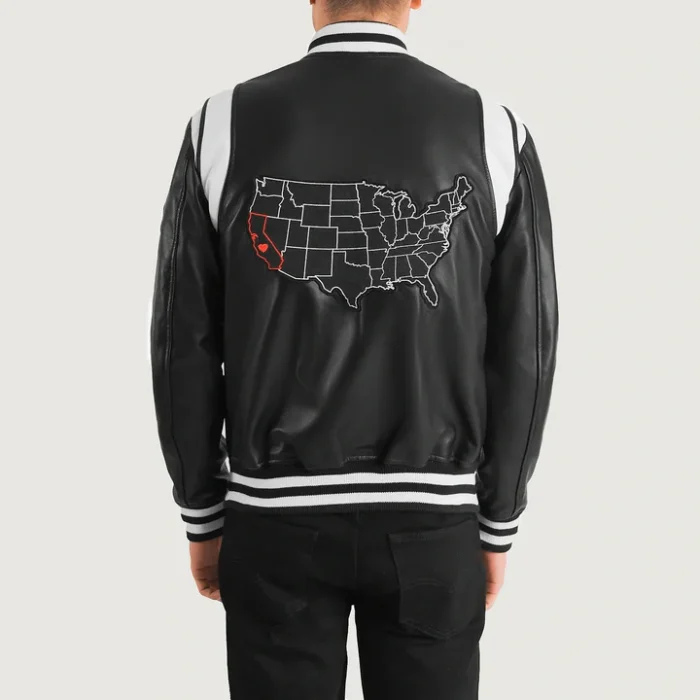 California Letterman Bomber Jacket