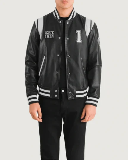 Illinois Letterman Bomber Jacket