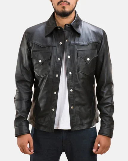 Western Rodeo Leather Jacket