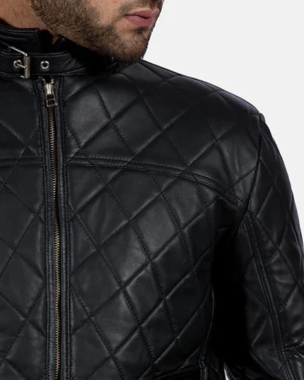 Inferno Quilted Leather Jacket