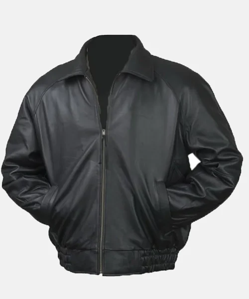 Lamb Leather Bomber Jacket